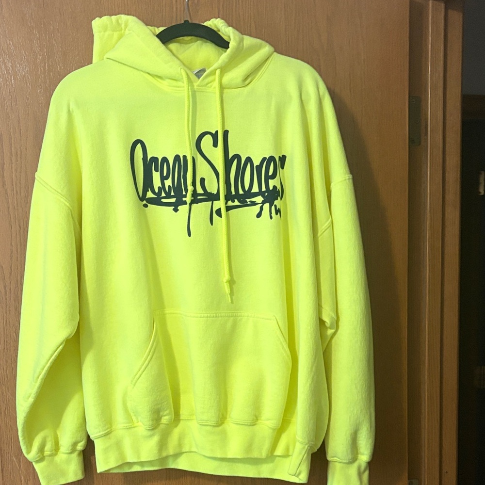 Gildan Bright Yellow Hoodie